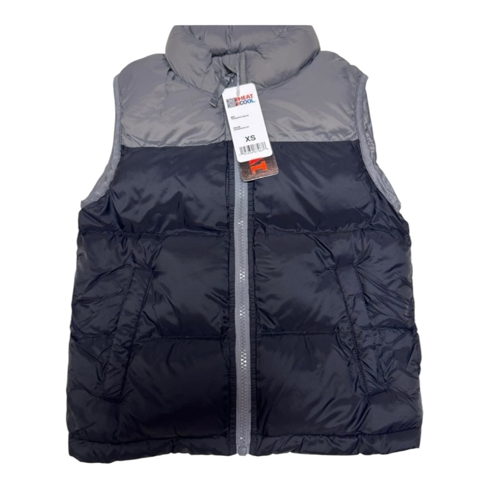 32 Degrees Gray and Black Kids Vest